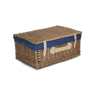 Wicker Hamper with Lining