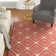 Burnell 100 Performance Ikat Indoor/Outdoor Area Rug