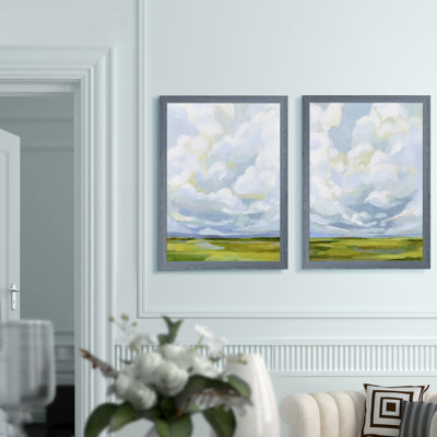 " Lucid Skies III " by Vincent Van Gogh 2 - Pieces