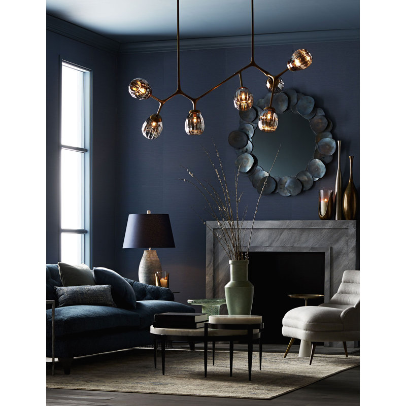 Kensey Flat Metal Wall Mirror