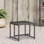 Ralpha Garden Stools Black Poly Rattan