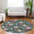 Premium Machine Washable Cerrito AMF201 Midnight Rug-109613433