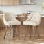 Swivel Upholstered Bar Stool with Solid Wood Frame-1584440448-1584440457