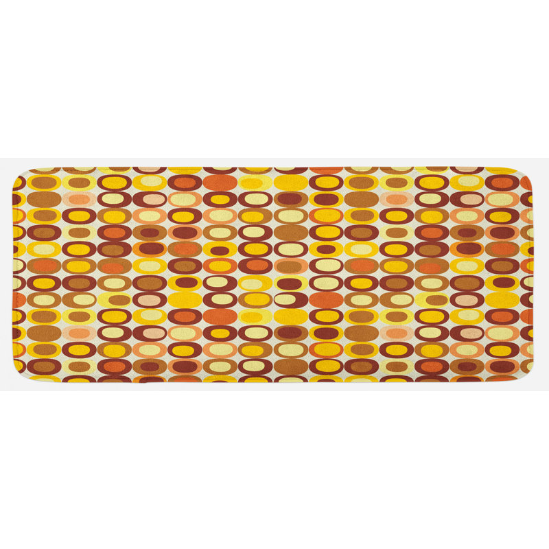Modern & Contemporary Synthetic Kitchen Mat