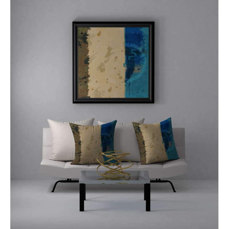 Housse de coussin carrée/insert, 18 po x 18 po