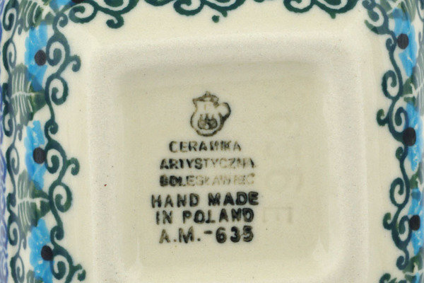 Forget Me Not Stoneware Rice Bowl