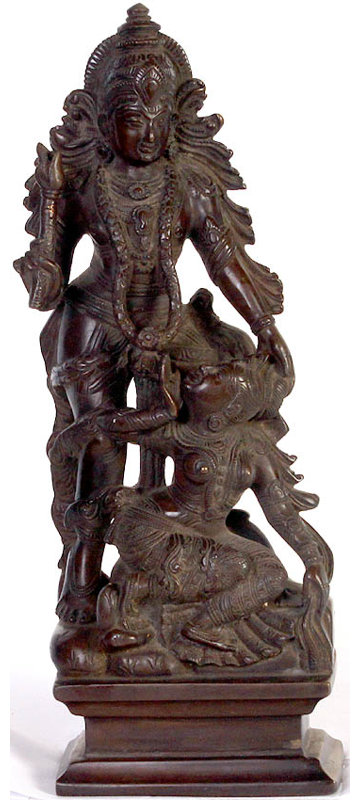 Lord Vishnu et la déesse Lakshmi