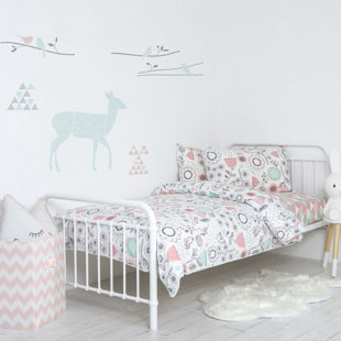 Sparrow 100% Cotton Geometric Sheet Set