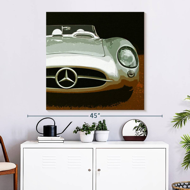 Mehar Silver On Brown, 33" H x 33" W