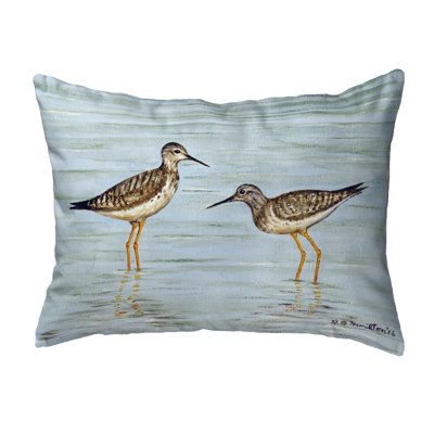 Outdoor Reversible Throw Pillow