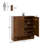 24 Pair Shoe Storage Cabinet with Adjustable Shelves-610655709