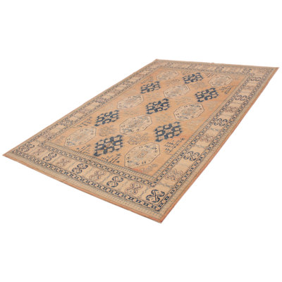 Aamnah One-of-a-Kind Rectangle 9'1" X 13'5" 1990's Wool Area Rug