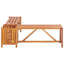 Cuffee Solid Wood Acacia Outdoor Bench