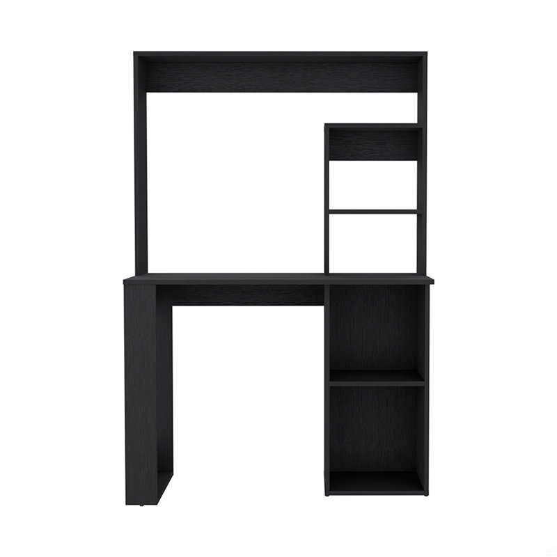 Desk Ryndon, Hutch, Black