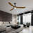 Modern Smart Ceiling Fan With Led Light-1119552703