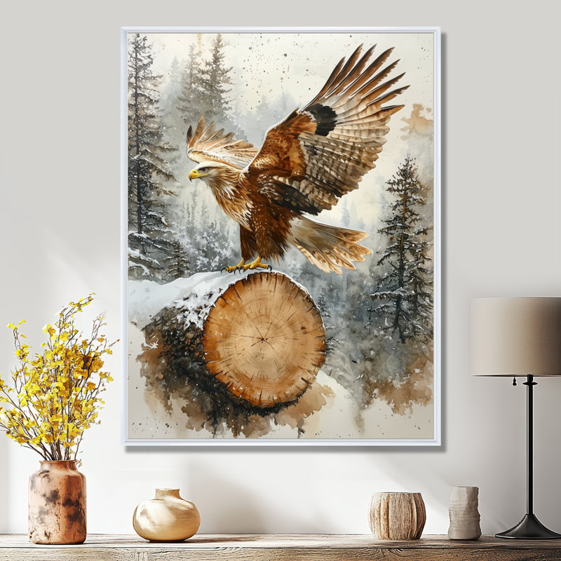 Philmont - Animals Wall Art Prints, Reproduction encadrée sans passe-partout, H 20 po x l 12 po, Blanc