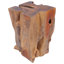 Geiger Solid Wood Accent Stool