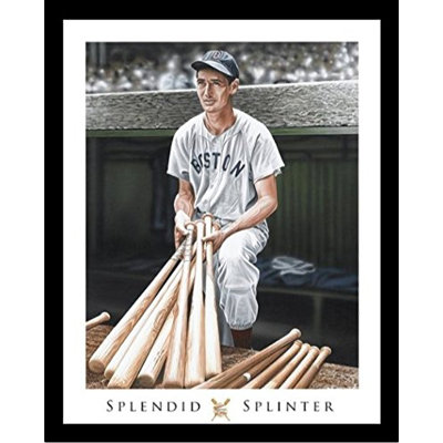 Ted Williams par Darryl Vlasak - impression sur papier