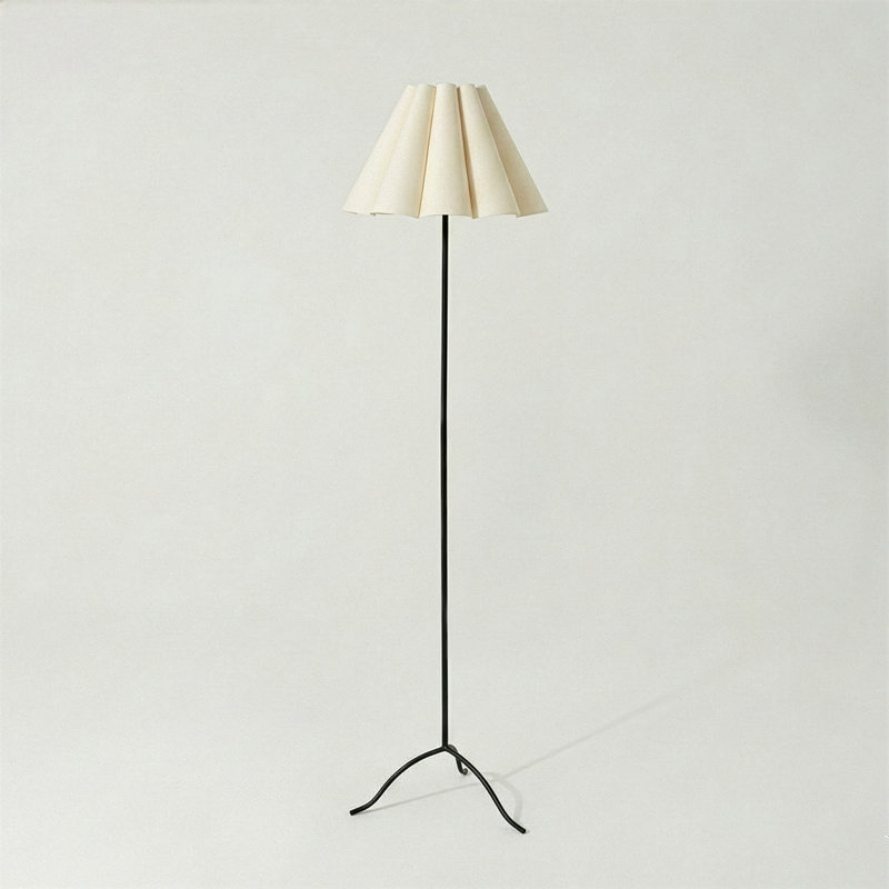 Lea 62" Modern LED Floor Lamp With Color Temperature Adjustable Bulb