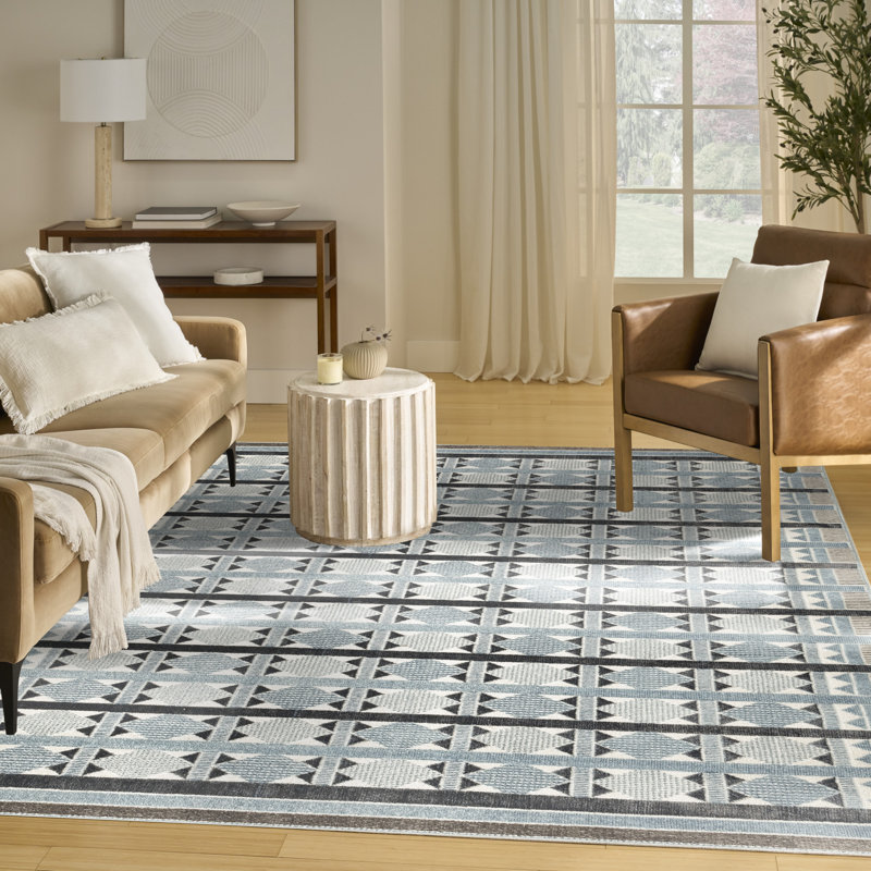Tapis bleu Maridee, Rectangle 8 pi x 10 pi