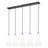 Farrell 5 Light Linear Chandelier-100157030-100157029