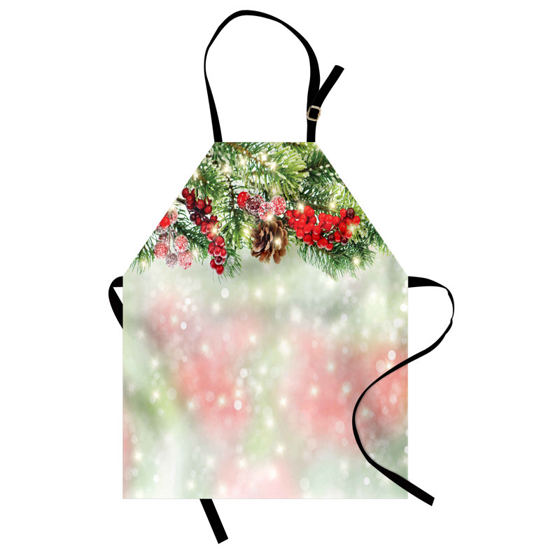 No Pattern Bib Apron