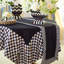 Courtly Check® Black Table Runner