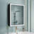 Maximes Recessed/Surface Mount Medicine Cabinet with Mirror, Defogger, Dimmer, Outlets & USBs and Interior Light-1244239023