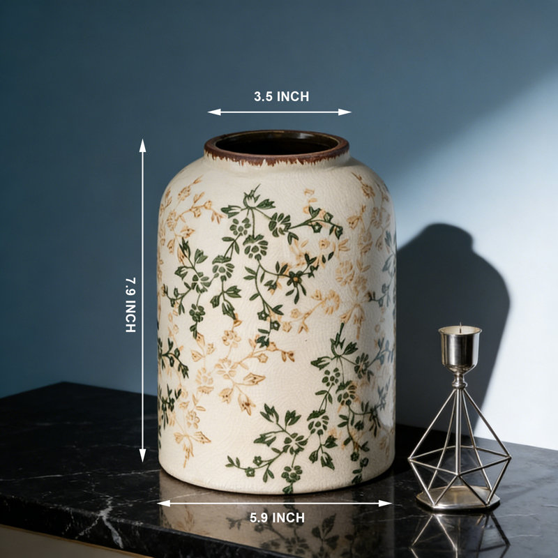 5.9"handmade Ceramic / Porcelain Table Vase