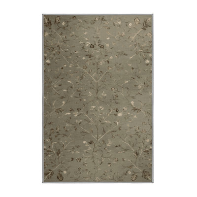 Machine Washable Nature Brown Area Rug