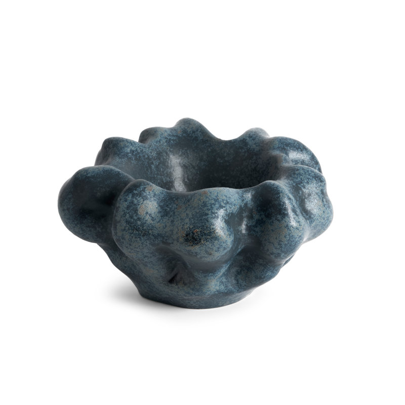 Timna Coupe Bowl - Latte, Aged Iron