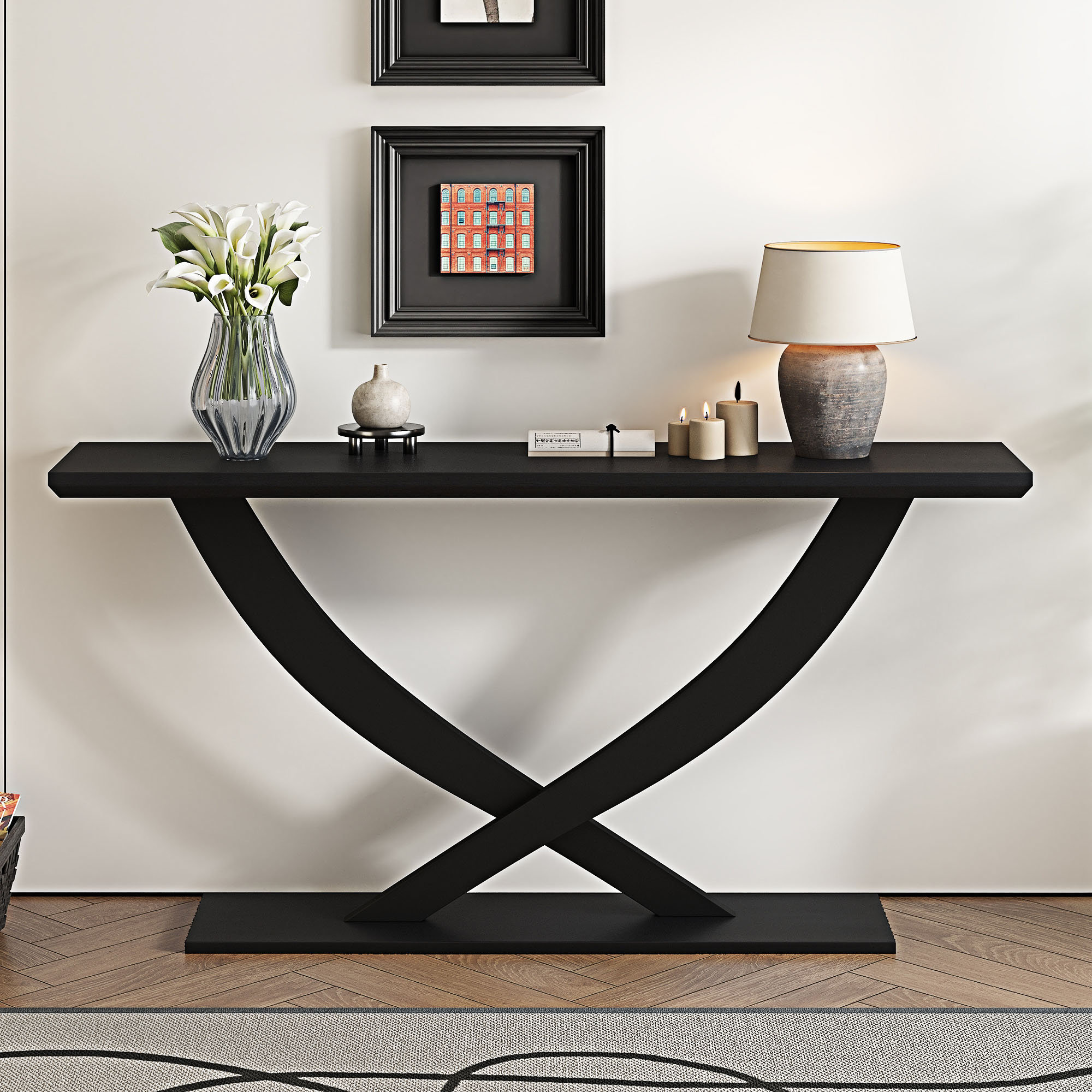 Wayfair Rustic Table Ophelia & Co. Rustic Console Table - Wayfair Canada