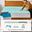 Surmatelas en gel à mémoire de forme à 7 zones avec gel rafraîchissant à 3 zones Linenspa - Grand-807100014-807100011