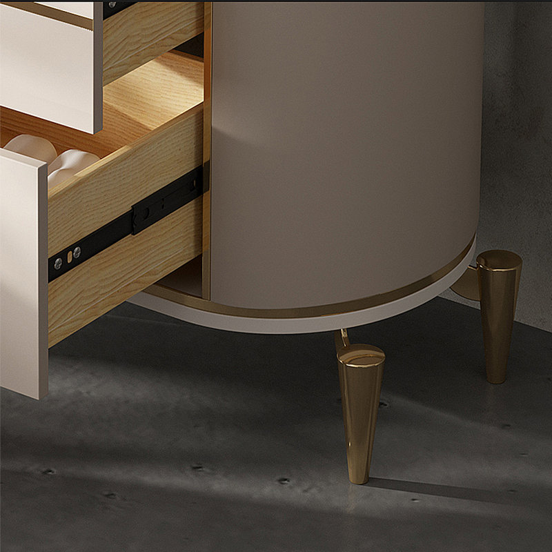 Modern light luxury entrance storage cabinet