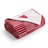 Reversible Checkered Striped Throw Blanket, Fluffy Faux Fur Blend Blankets For Couch Or Bed-112611140-120786220