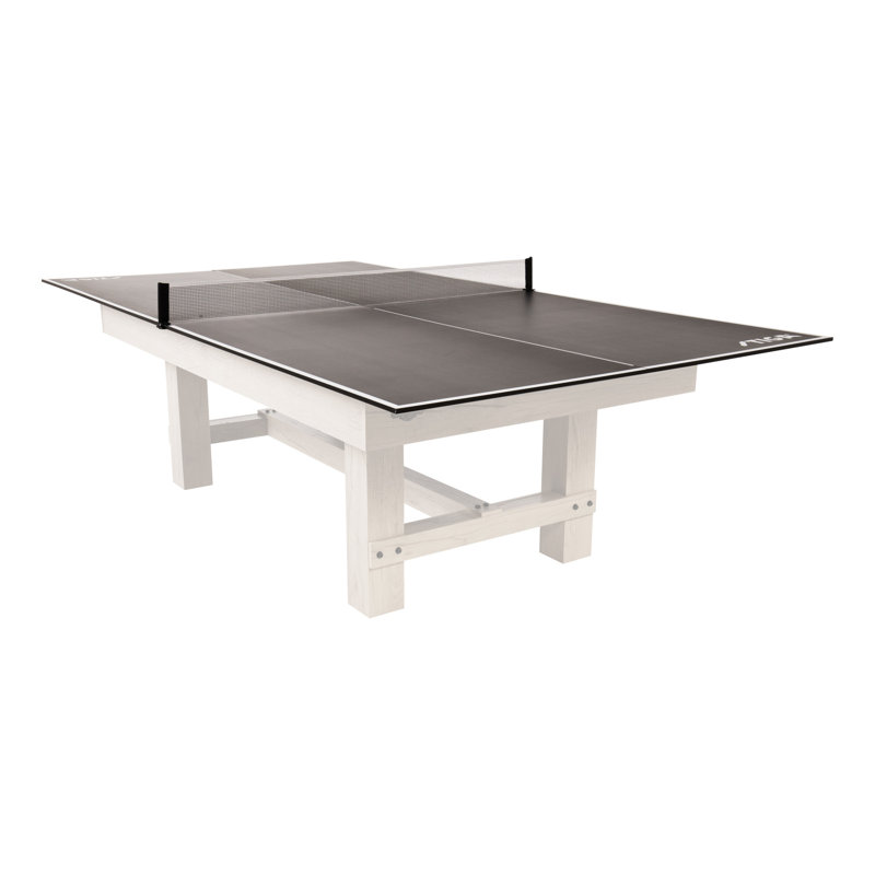 STIGA 4-Piece Table Tennis Conversion Top, Grey - Transform Your Pool Table into A Table Tennis Table (13 mm thick)