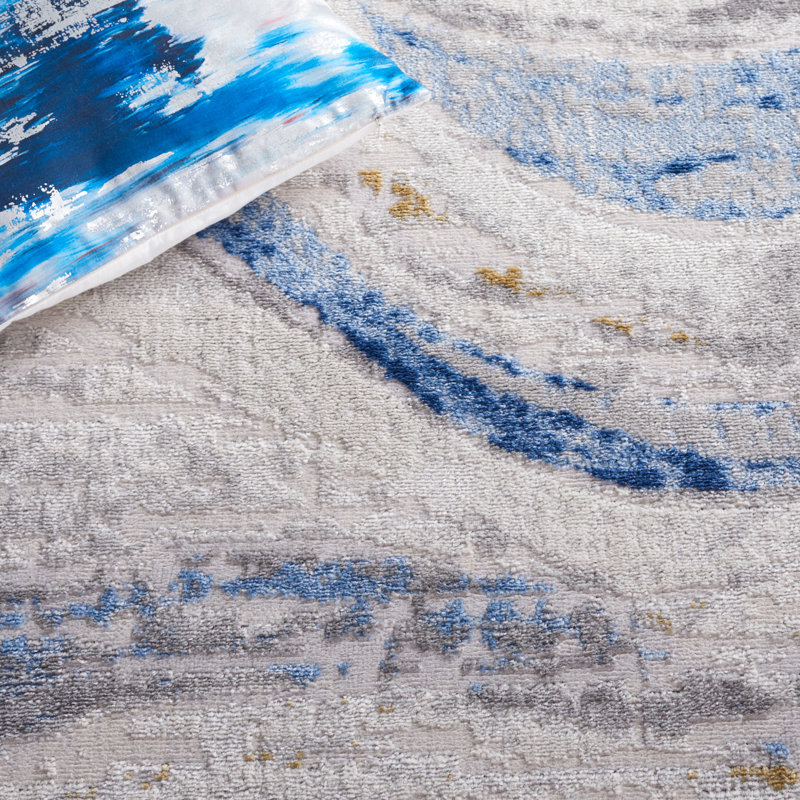 Amarvir Performance Abstract Rug, Rectangle 8' x 10'