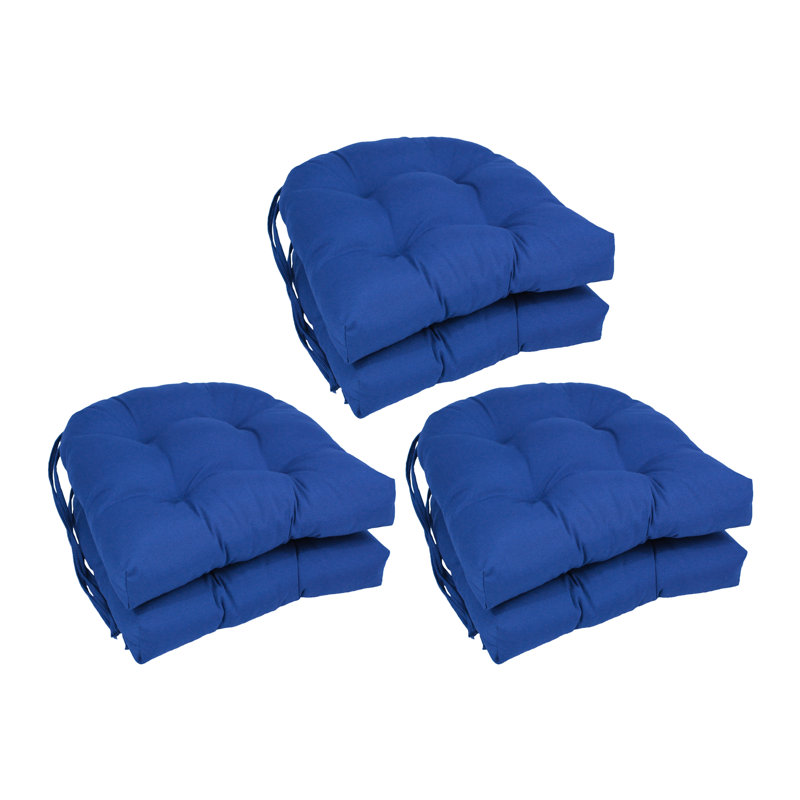 Outdoor 3.5'' Seat Cushion, Royal Blue