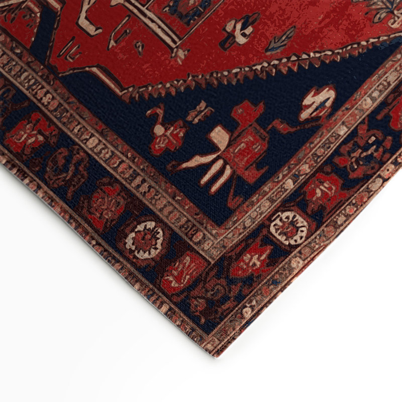Turkish Brown Indoor and Outdoor Area Rug, Rectangle 9' x 12'