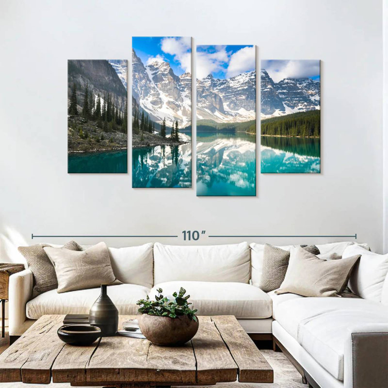 Alvord la beauté de Banff, H 54 po x l 84 po