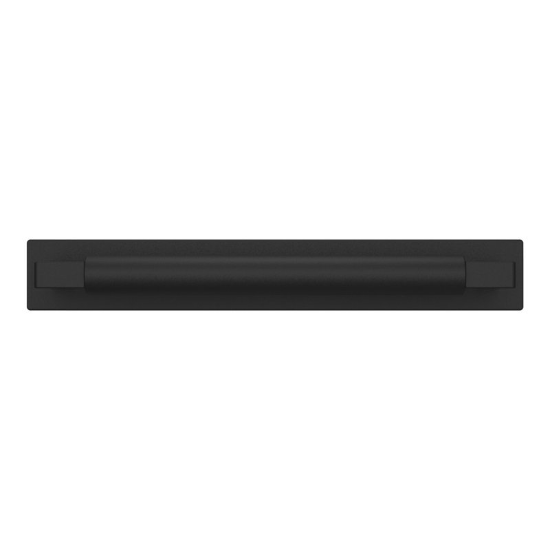 4927 Contemporary Back Plate, Satin Black