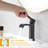 Single-Hole Single-handle Bathroom Faucet with Drain Assembly