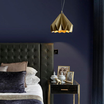 Matte Navy Blue Peel And Stick Wallpaper - Self-Adhesive Vinyl Roll For Cabinet, Countertop, And Wall Decor - Waterproof, Scratch-Resistant, And Easy To Install