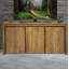 Buffet teck 3 portes recyclé Leisa
