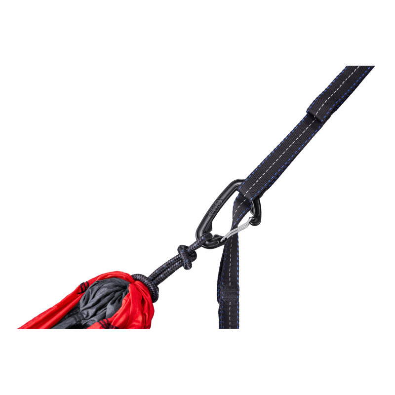 Camping Hammock, Black/Gray, 33'' H x 66'' W x 114'' L