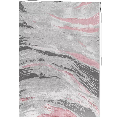 Abstract Flatweave Area Rug