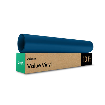 Cricut Value Permanent Vinyl, Navy Blue, 12 in x 10 ft, Roll