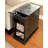 Transitional Side Table with Pull-Out Cup Holder and Built-In USB Outlet for Modern Convenience-859857810