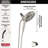 7-Spray In2ition Dual Shower Head with Handheld Spray, Handheld Shower Head with Hose-88471750