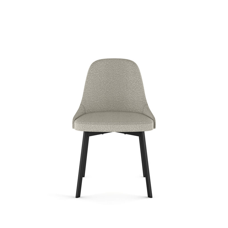 Chaise parsons Korde, Beige clair, Noir